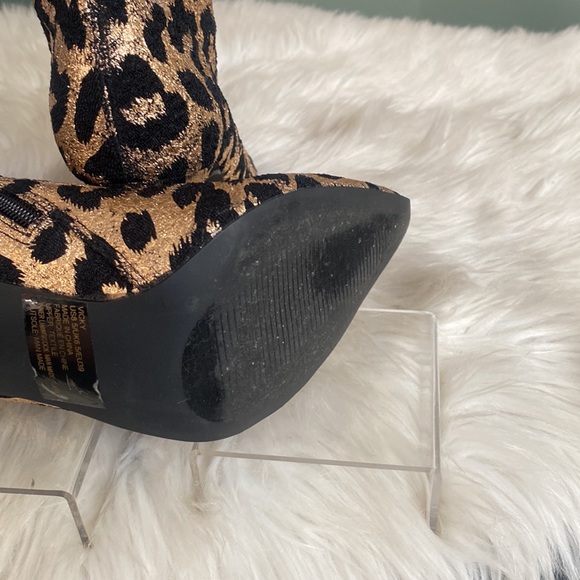 ▪️▪️METALLIC ANIMAL PRINT ANKLE BOOTS▪️▪️ - Picture 5 of 5